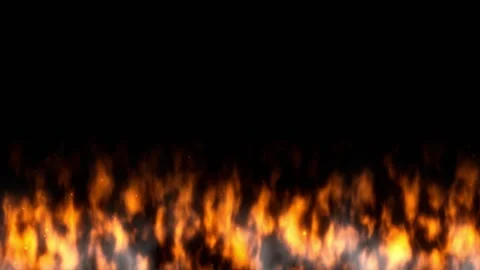 Glowing Fire Burst Animation High Impact Flame FX for Visuals Backgrounds Stock Footage 315288628