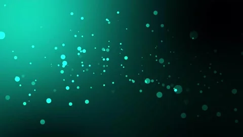 Glowing Floating Particles Animation | Abstract Dust Particle Motion Graphics Stock Footage 340224038