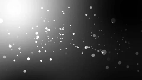 Glowing Floating Particles Animation | Abstract Dust Particle Motion Graphics Stock Footage 340224071