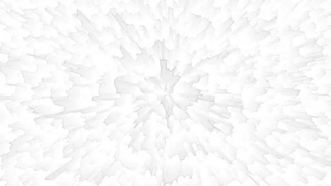 Glowing floral core moving on dark cinematic loop Stockbeeldmateriaal 335281064