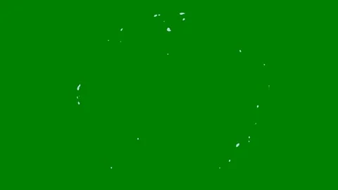 A glowing fluid arc effect transitioning on green screen perfect Stock Footage 301386339