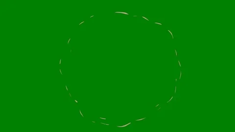 A glowing fluid arc effect transitioning across green screen ideal Stock Footage 301386574