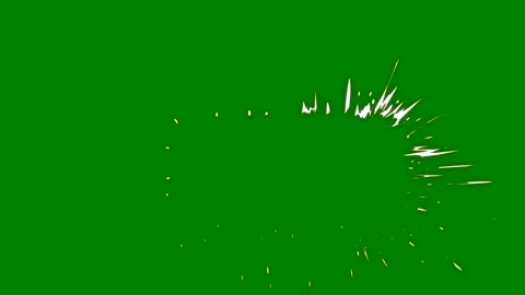 A glowing fluid arc transitioning across green screen ideal for creating Video stock 301386411