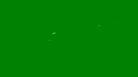 A glowing fluid motion effect transitioning across green screen ideal Video stock 301386349