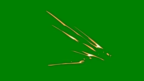 A glowing fluid streak effect transitioning on green screen perfect Vídeo Stock 301386435