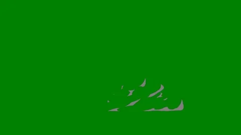 A glowing fluid streak effect transitioning across green screen ideal Stock Footage 301386544