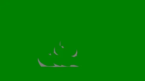 A glowing fluid streak of light transitioning across green screen ideal Stockbeeldmateriaal 301386533