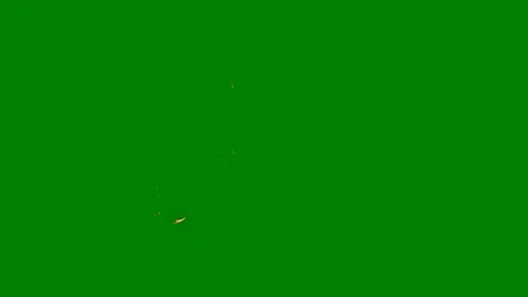 A glowing fluid transition effect across green screen perfect Stock Footage 301386710