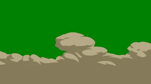 A glowing fluid transition effect moving across green screen perfect Stock Footage 301386572