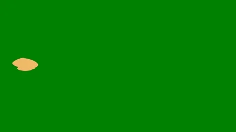 A glowing fluid transition on green screen perfect for creating dynamic Stock Footage 301386800