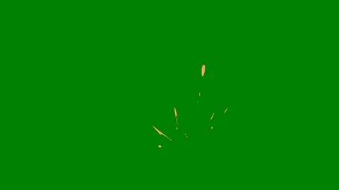 A glowing fluid wave effect transitioning on green screen ideal Stock Footage 301386423