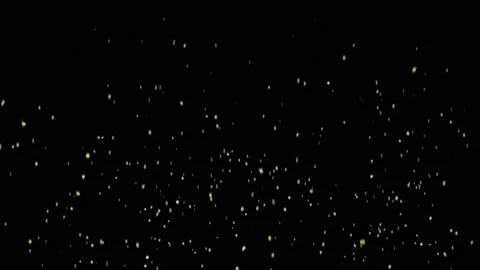 Glowing flying ember, burning ash particles. 動画素材 169034174