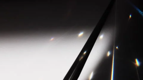 Glowing Forms: Dots and Geometric Shapes in a Luminous Flow Stock Footage 304307252