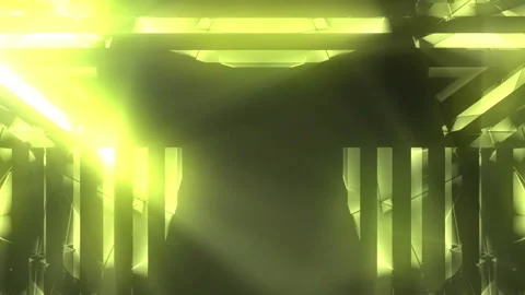 Glowing Futuristic Background Loop Stock Footage 201536660