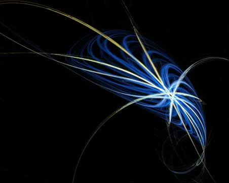 Glowing galactic motion イラスト素材