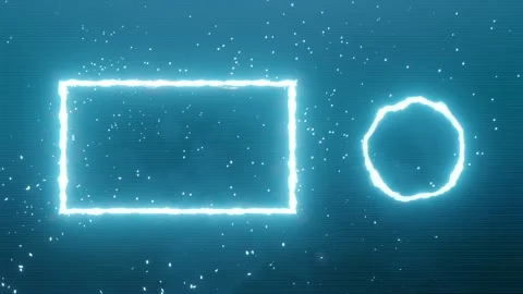 Glowing Gaming End Screen Card. Neon Gamer Outro. Pink Color. Stock Footage 246996475