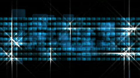 Glowing geometric background loop Video stock 599588