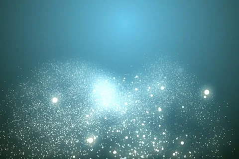 Glowing geometric background loop Stock Footage