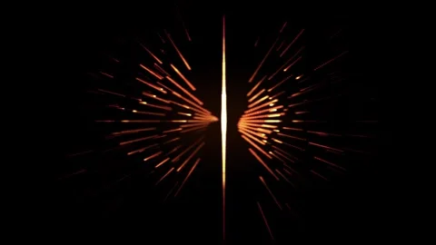 Glowing geometric background video Stock Footage 336078767