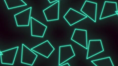 Glowing geometric pattern versatile design element or background Vídeos de archivo 278072024