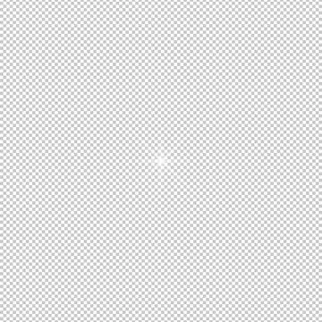 Glowing Glare Star Stock Illustration