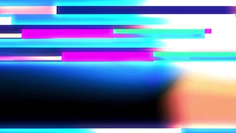 Glowing Glitch TV Transition Overlay Stock Footage 341272349
