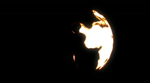 Glowing Globe Stock Footage 617339