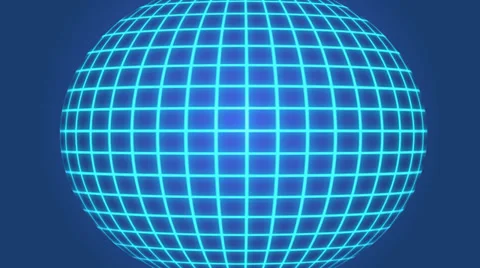 Glowing globe Stock Footage 33544443