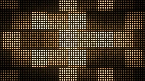 Glowing  Gold Lights Stock Footage 44143810