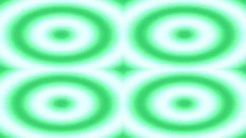 Glowing gold ring pattern background seamless geometric abstract tech loop Stock Footage 333106838