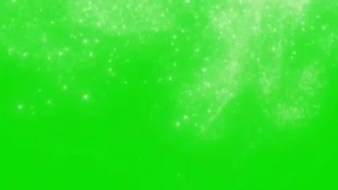 Glowing Gold Sparkle Glitter Particles Green Screen Chroma Key Stock Footage 341262150