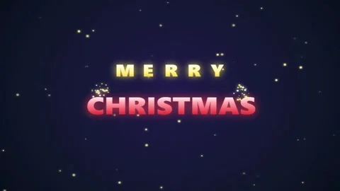 Glowing golden MER title text animation shining against a dark starry night.. Stock Footage 343507466