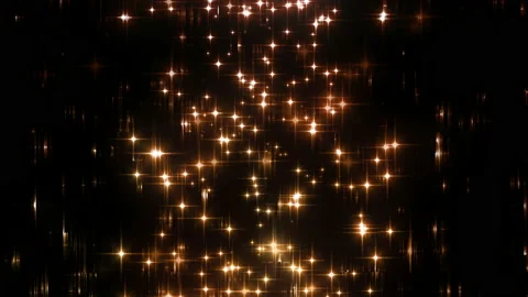 Glowing Golden Stars Background Loop Vidéo 139203832