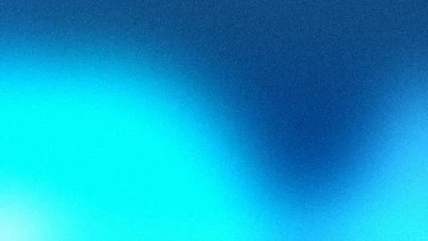 Glowing grainy blur on a liquid gradient background in cyan, blue, black, a.. Stock Illustration