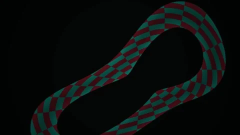 Glowing green and red rope details. 動画素材 334684411