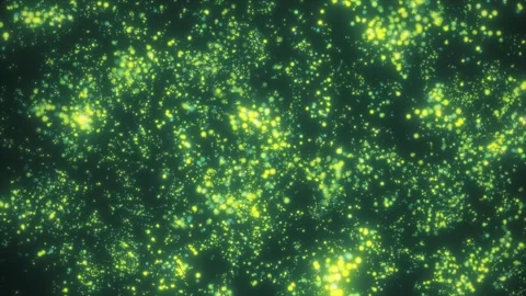 Glowing Green Background Video stock 293070767