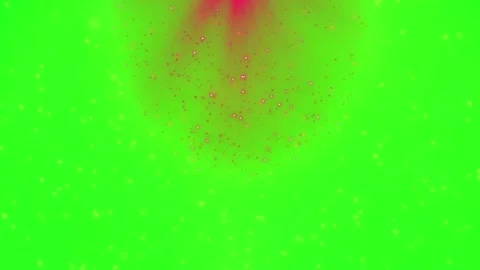Glowing green background with red light beams Video stock 337983467