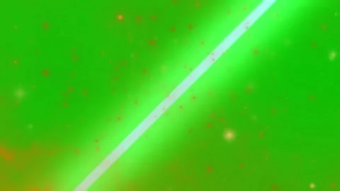 Glowing green background with sparkling particles Stock Footage 337450272