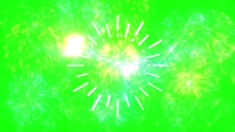 Glowing green background with white burst lines Stock-Footage 337527488