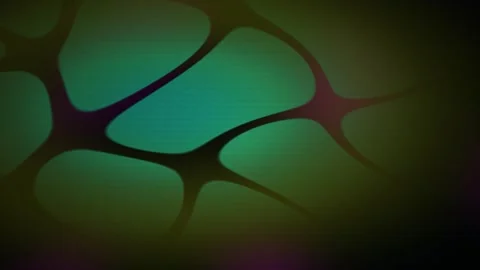 Glowing green cells in dark background. Stock Footage 337464277