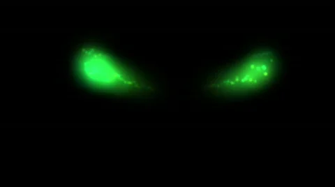 Glowing green clouds motion bg Ms4009D A with alpha channel Stock Footage 649947