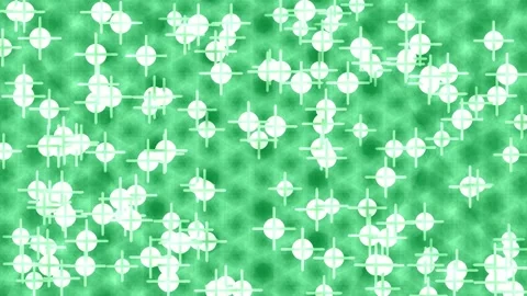 Glowing Green Digital Particle Network Visualization for Technology and Dat.. Stock Footage 336266689