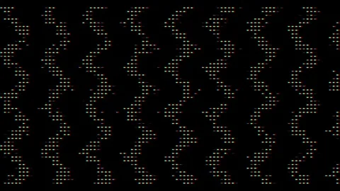 Glowing green dots on black background create futuristic ambiance Stock Footage 329270134