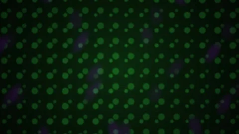 Glowing green dots on black background. Stock Footage 340019935
