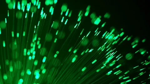 Glowing green futuristic sci-fi grass 4k UHD (3840x2160) Stock Footage 79454643