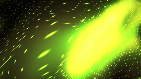 Glowing Green Light Particle Background Animation. Stock Footage 340021283