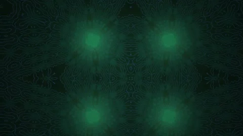 Glowing green lights on dark background. Stock Footage 334662918