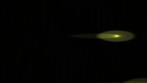 Glowing green lights in a dark background. Stock Footage 337465690