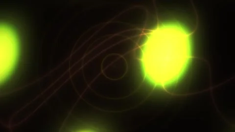 Glowing green lights in darkness technology. Stock Footage 340021459