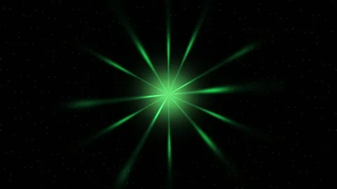 Glowing green particle sparkle background creates a visual effect Stock Footage 342712396